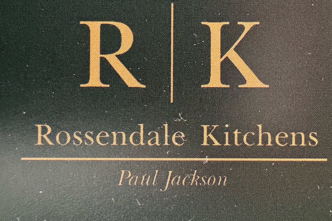 Main header - "Rossendale Kitchens"