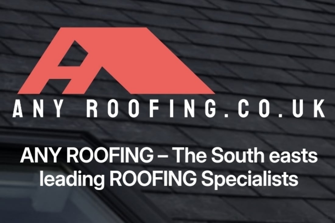 Main header - "Any Roofing Services"