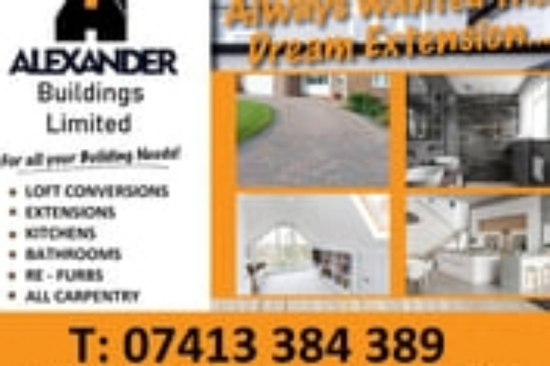 Main header - "Alexander Buildings LTD"