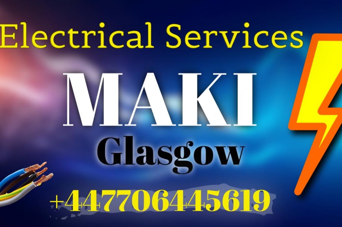 Main header - "Maki Electrical Services"