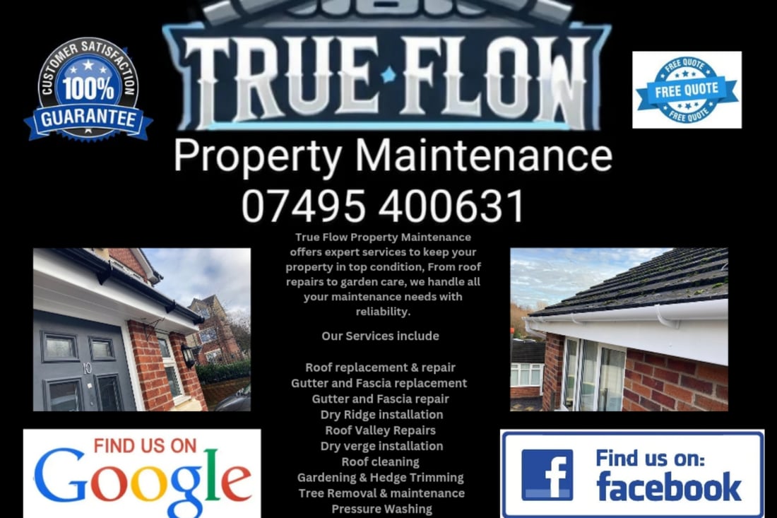 Main header - "True Flow Property Maintenance"