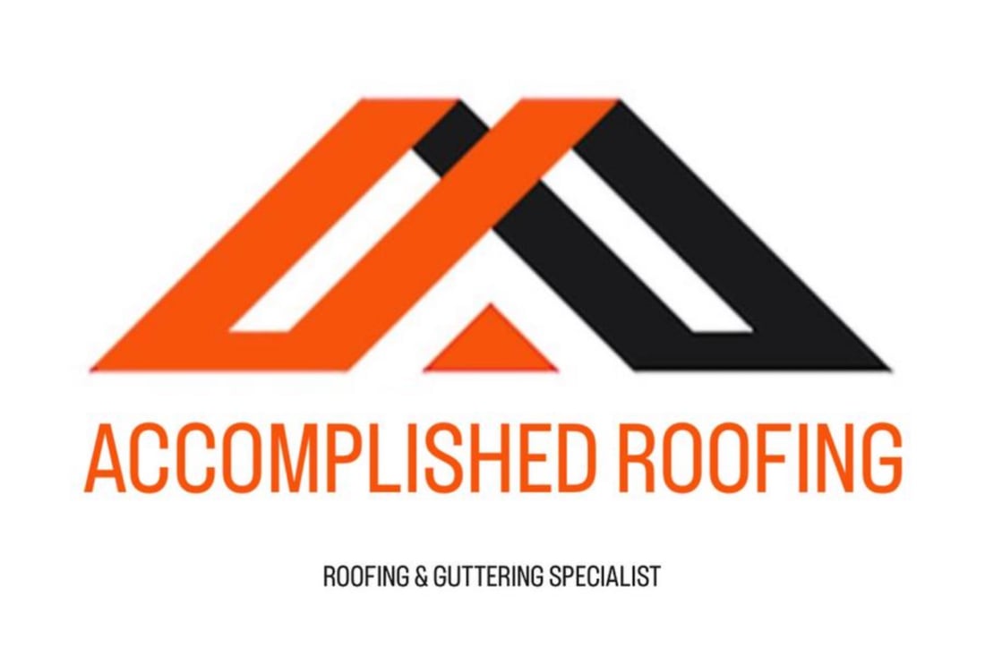 Main header - "Accomplished Roofing"