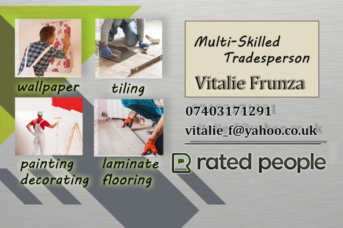 Main header - "Vitalie Tradesman"