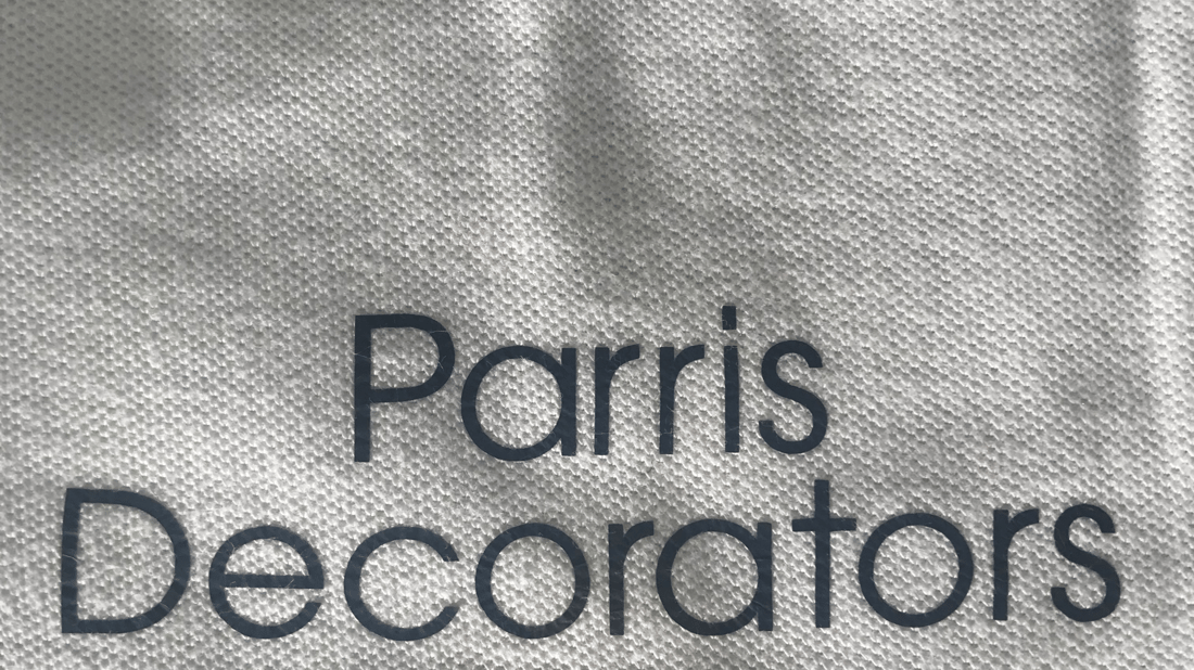 Main header - "PARRIS DECORATORS"