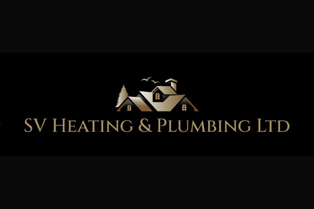 Main header - "SV Heating & Plumbing"