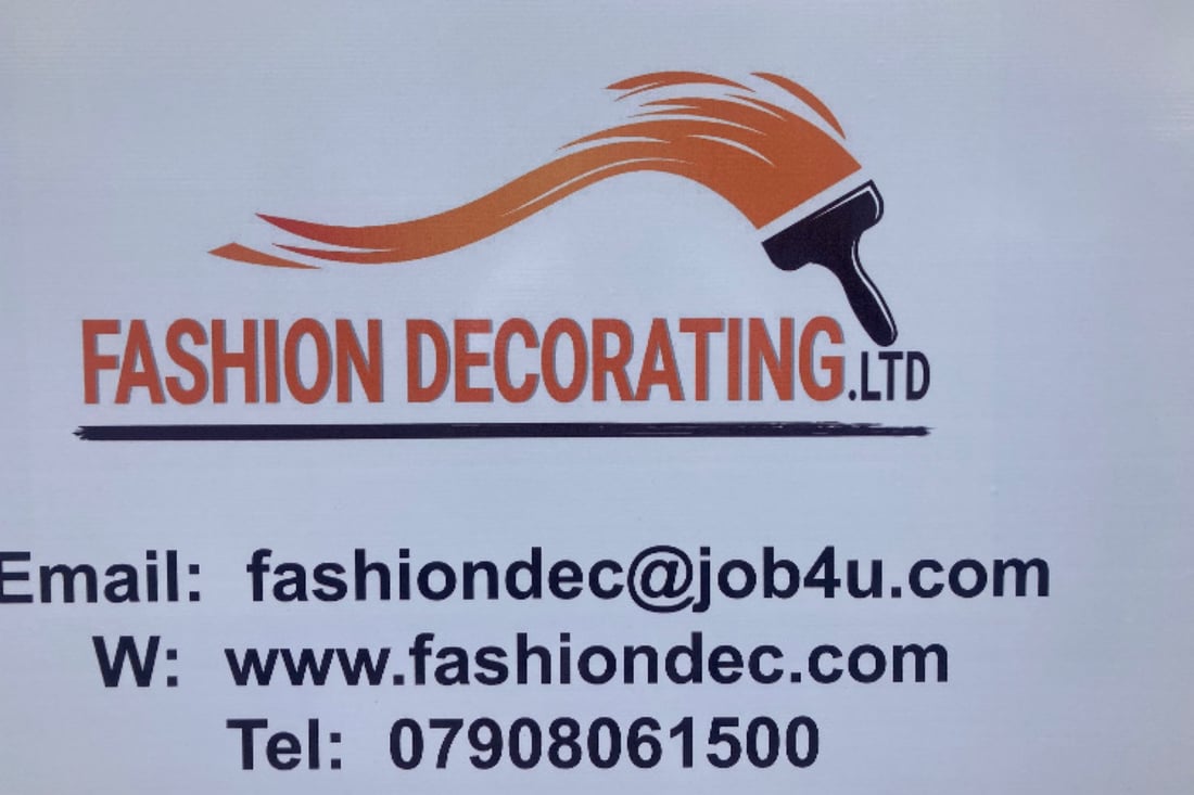 Main header - "Fashion Decorating Ltd"