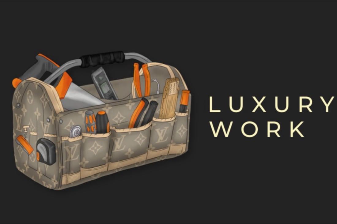 Main header - "Luxury Work"