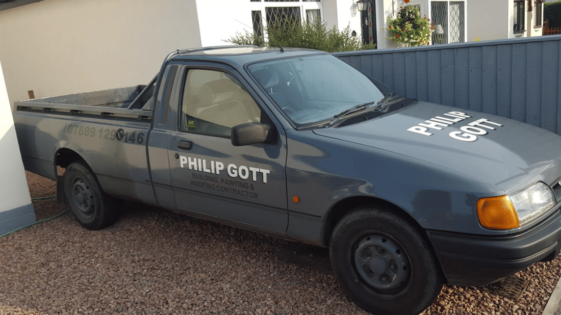 Main header - "Philip Gott Property Services"