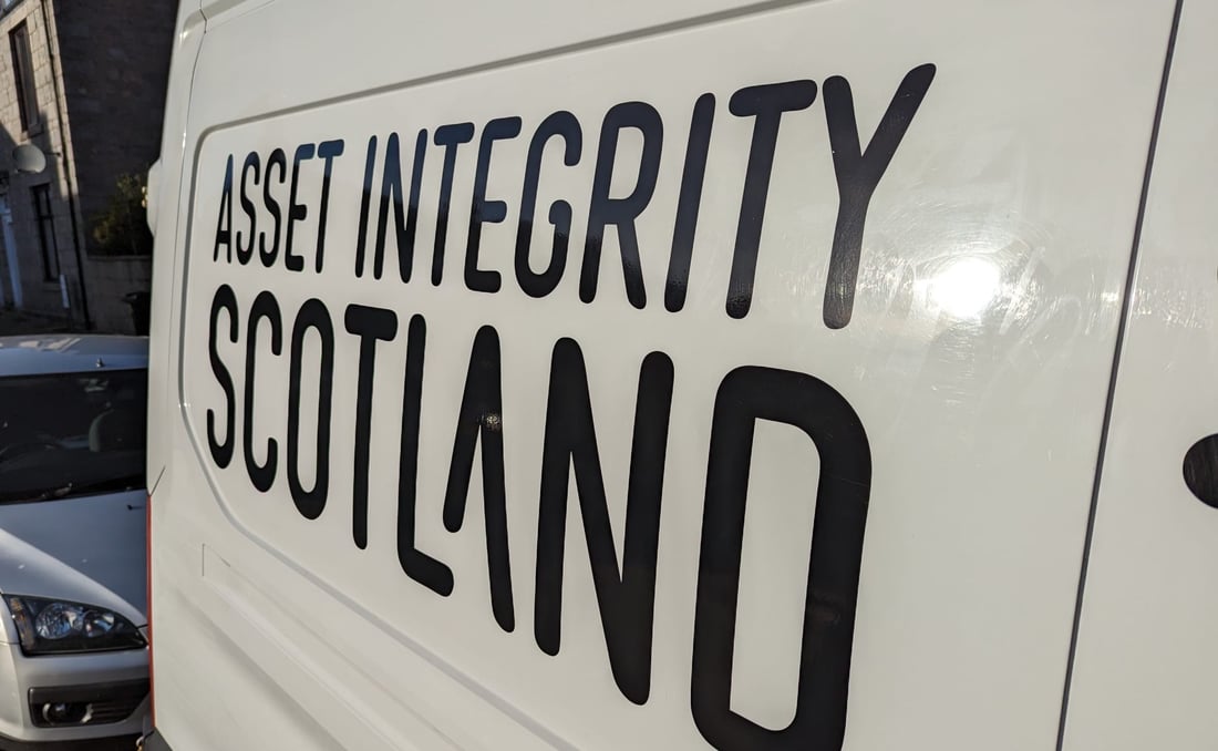 Main header - "ASSET INTEGRITY (SCOTLAND) LTD"