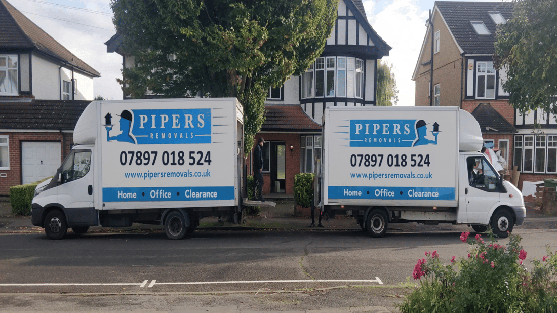 Main header - "Pipers Removals Ltd."