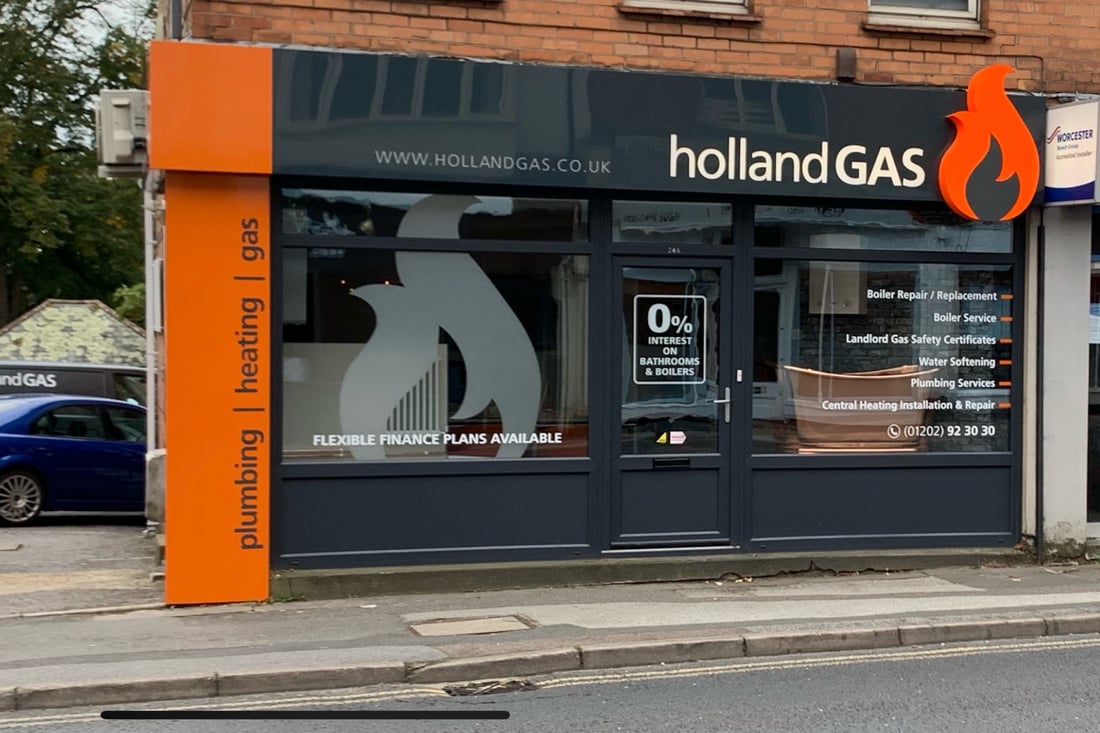 Main header - "Holland Gas"