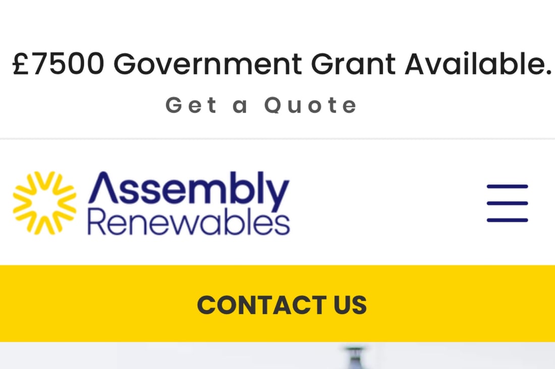 Main header - "Assembly Renewables"