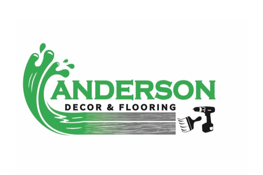 Main header - "ANDERSON DECOR & FLOORING"