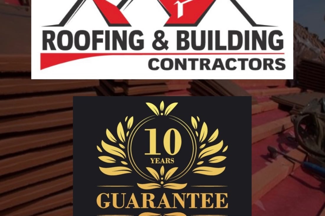 Main header - "Heritage Roofing & Building Contractors"