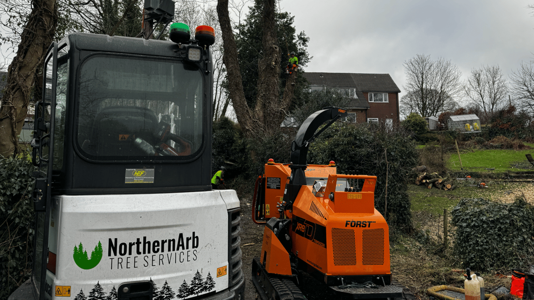 Main header - "NORTHERNARB TREE SERVICES LTD"