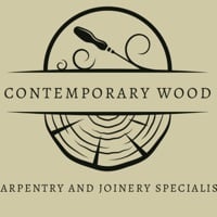 Main header - "Contemporary Wood"