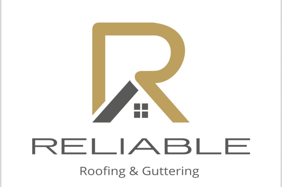 Main header - "reliable roofing & guttering"