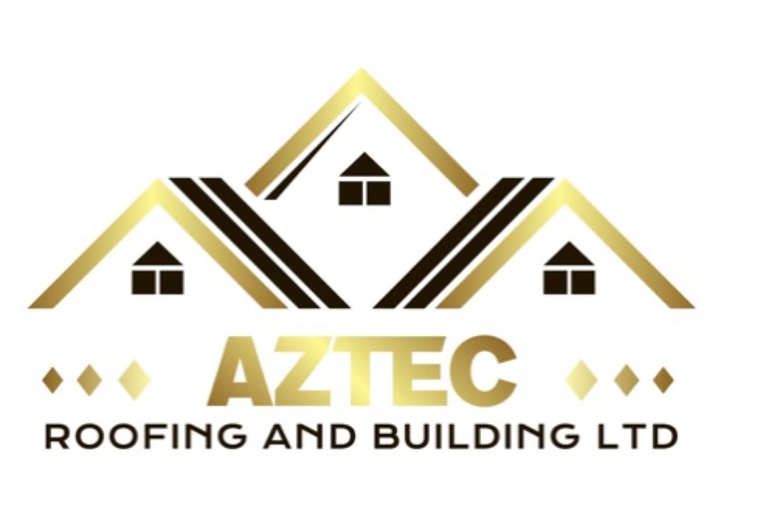 Main header - "Aztec Roofing & Building LTD"