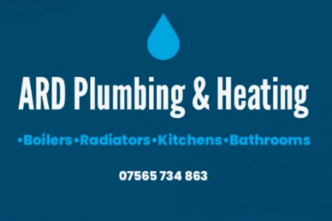 Main header - "ARD Plumbing & Heating"