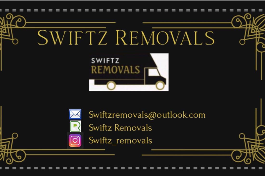 Main header - "Swiftz Removals"