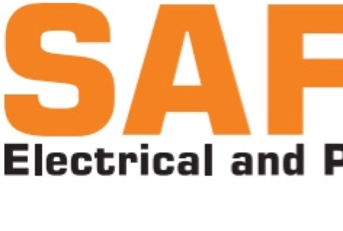 Main header - "SAF Electrical & Property Services"