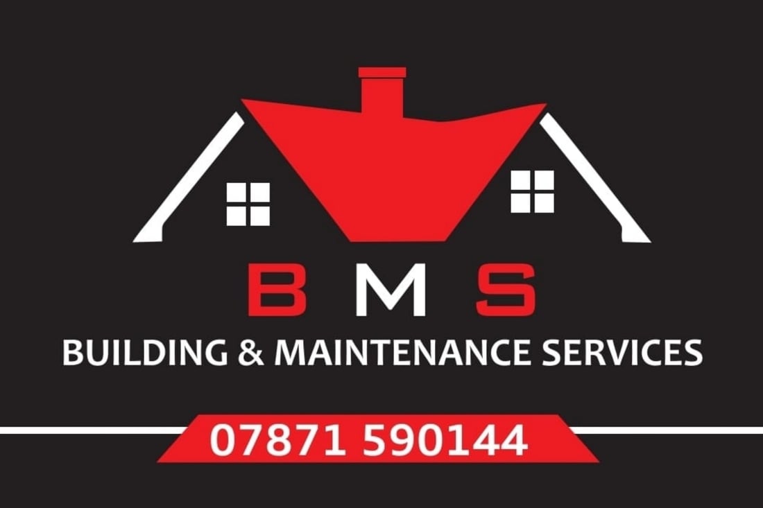 Main header - "Building & Maintenance Service"