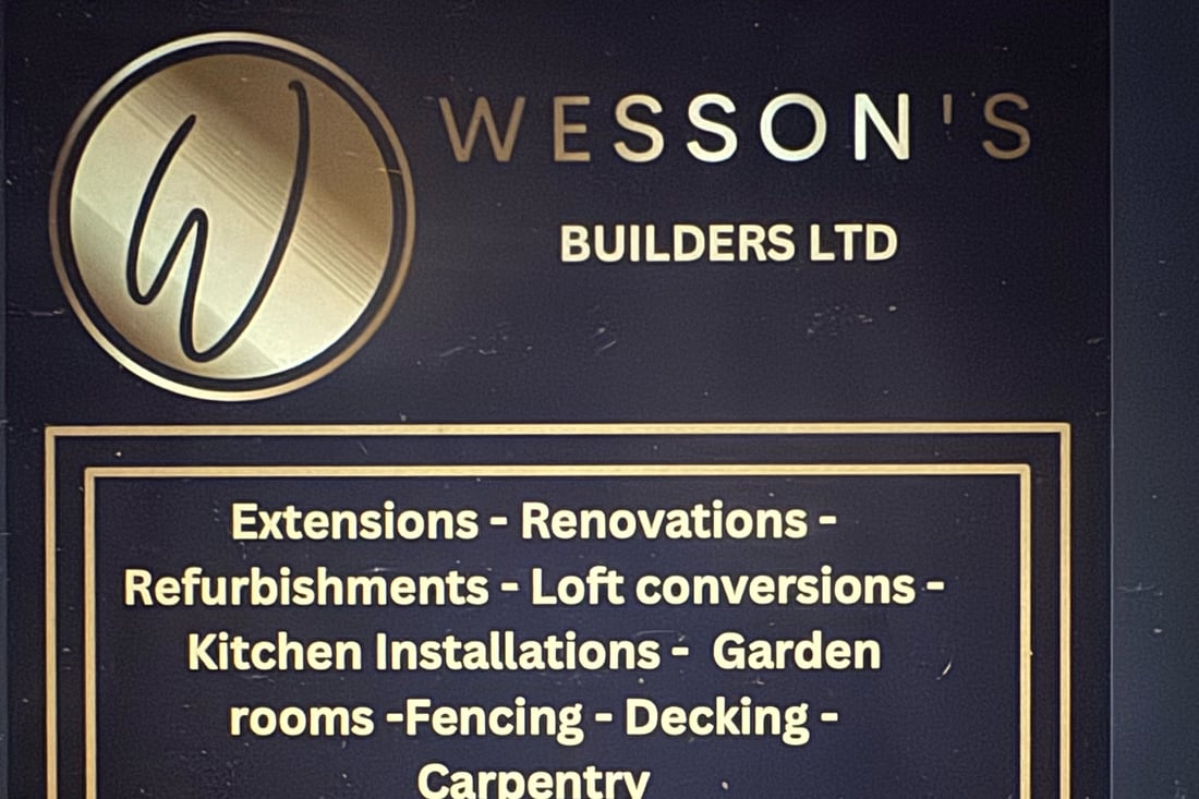 Main header - "Wesson Builders Ltd"