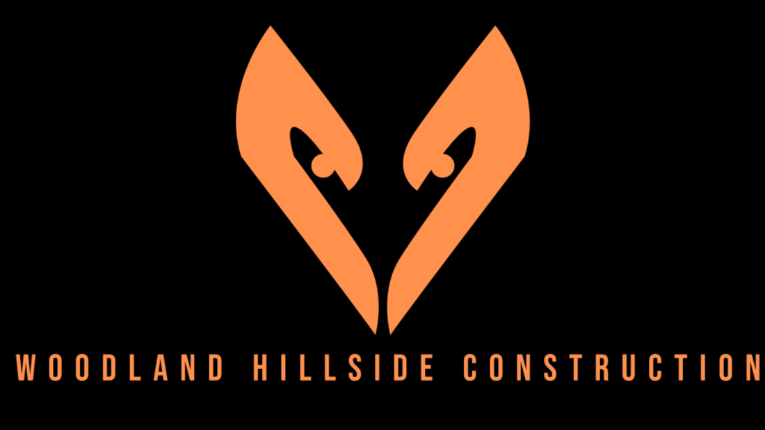 Main header - "Woodland Hillside Construction"