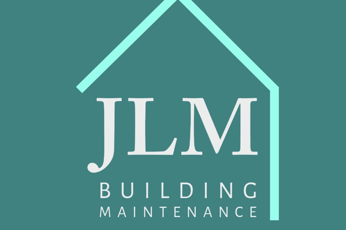 Main header - "JLM Building Maintenance"