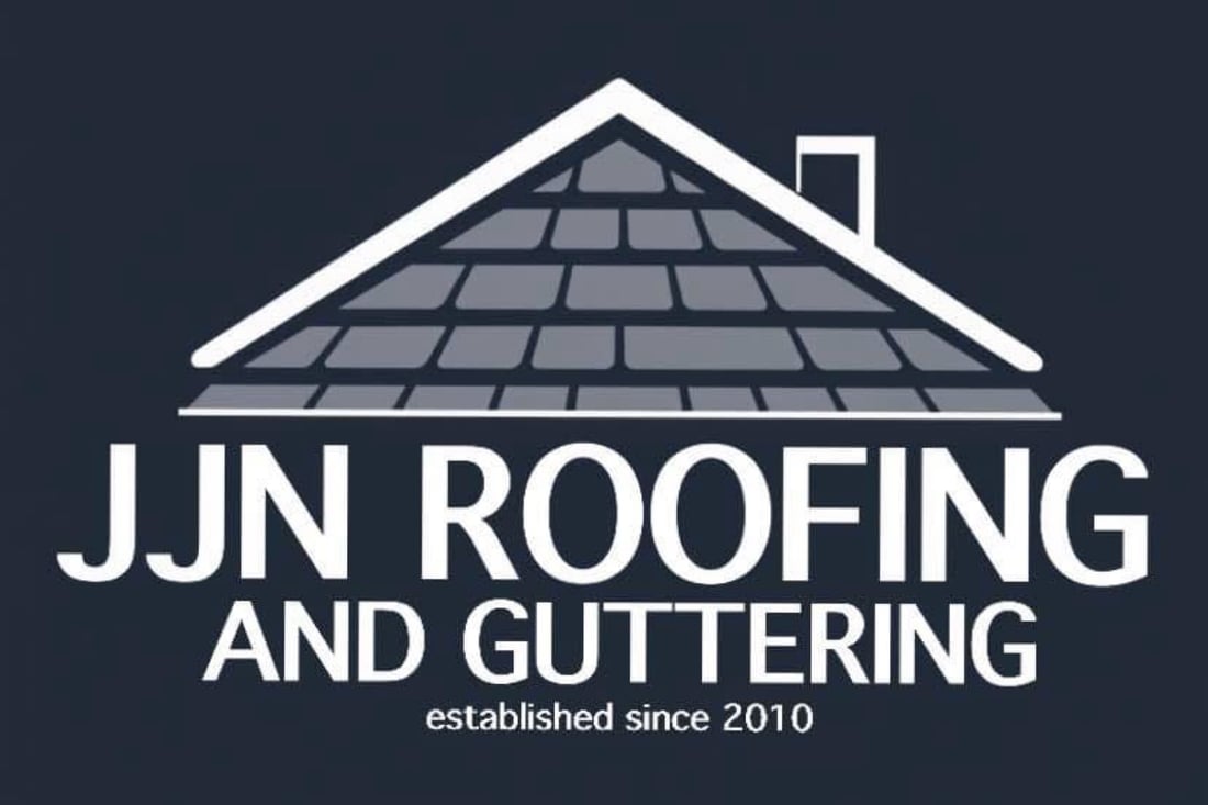 Main header - "JJN Roofing & Guttering"