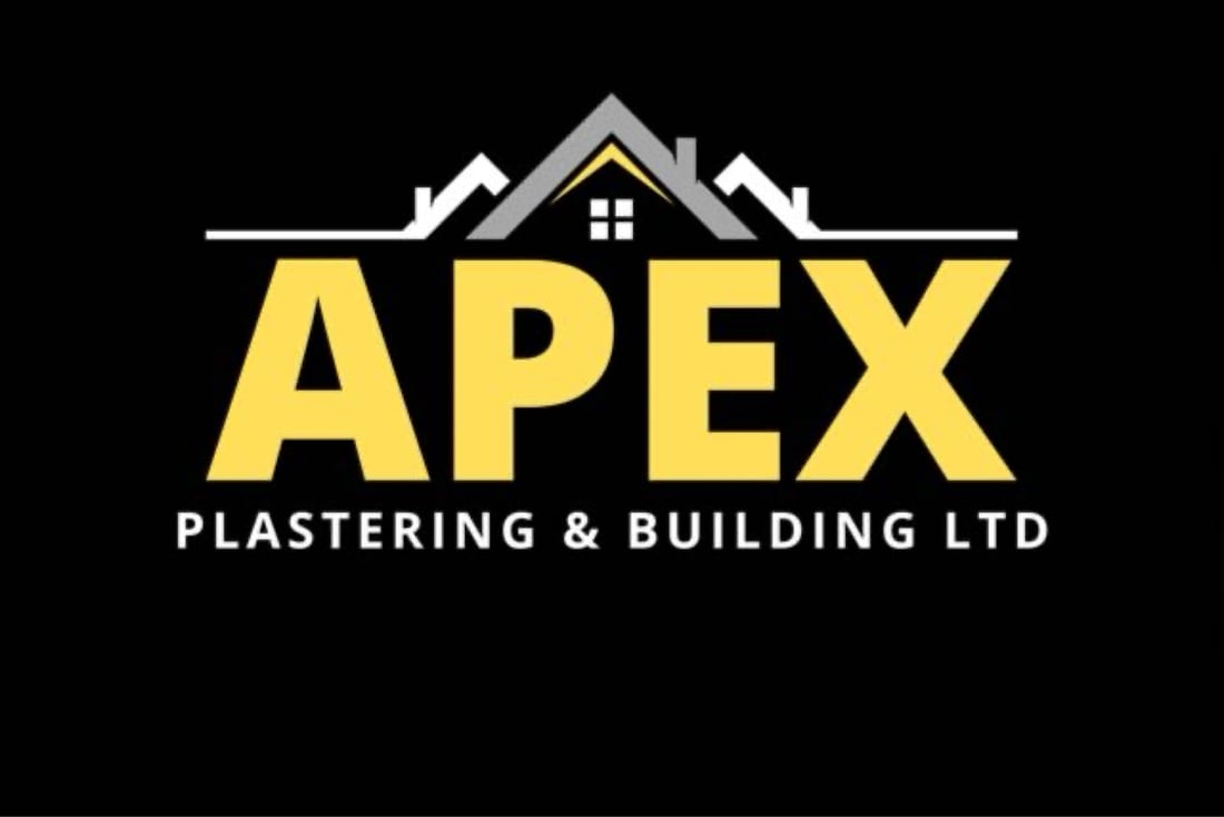 Main header - "Apex Plastering & Building Services"