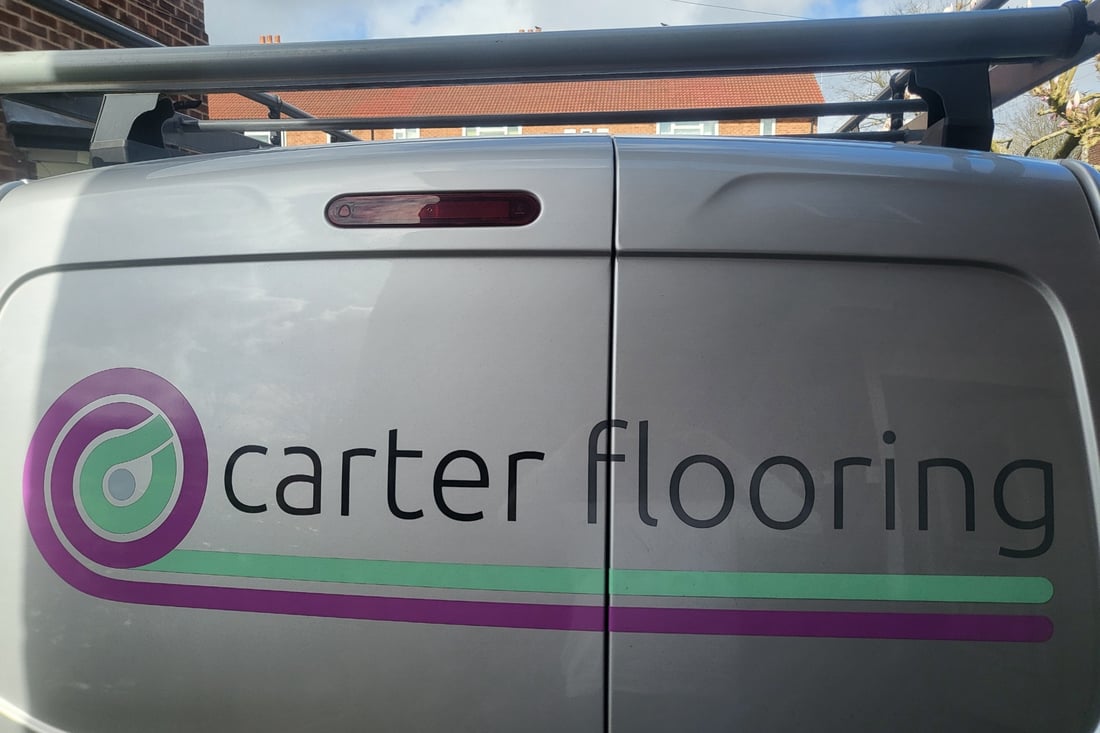 Main header - "Carter Flooring"