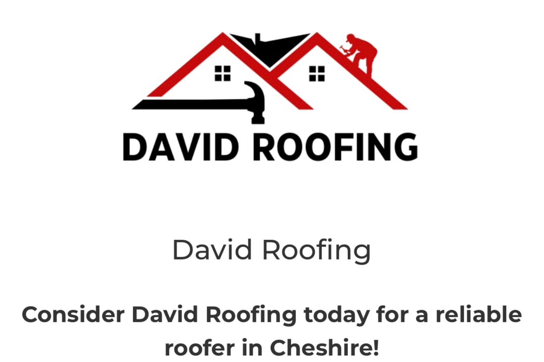 Main header - "David Roofing LTD"