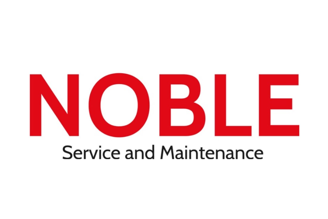 Main header - "NOBLE Service and Maintenance"