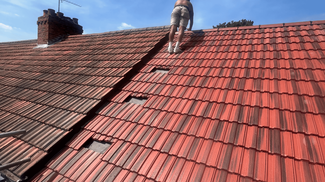 Main header - "Multi-Trades Roofing"