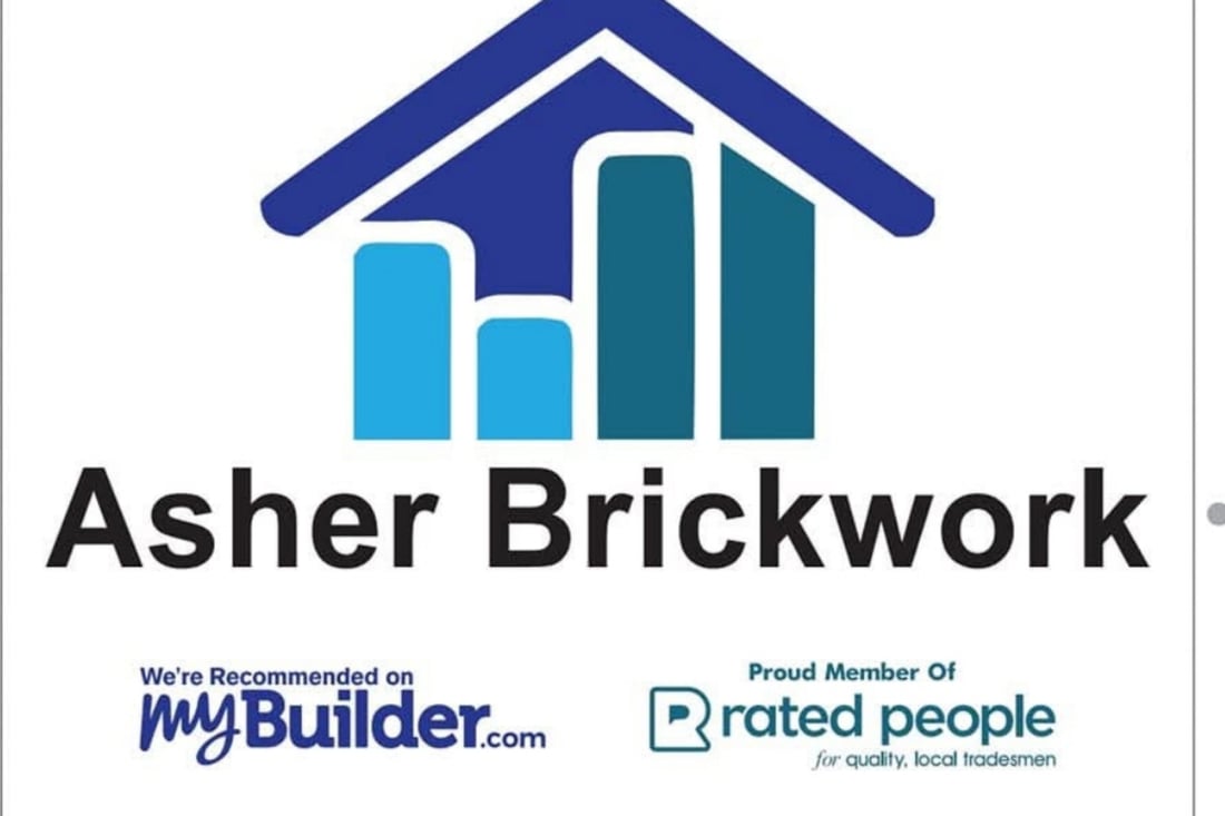 Main header - "Asher Brickwork"