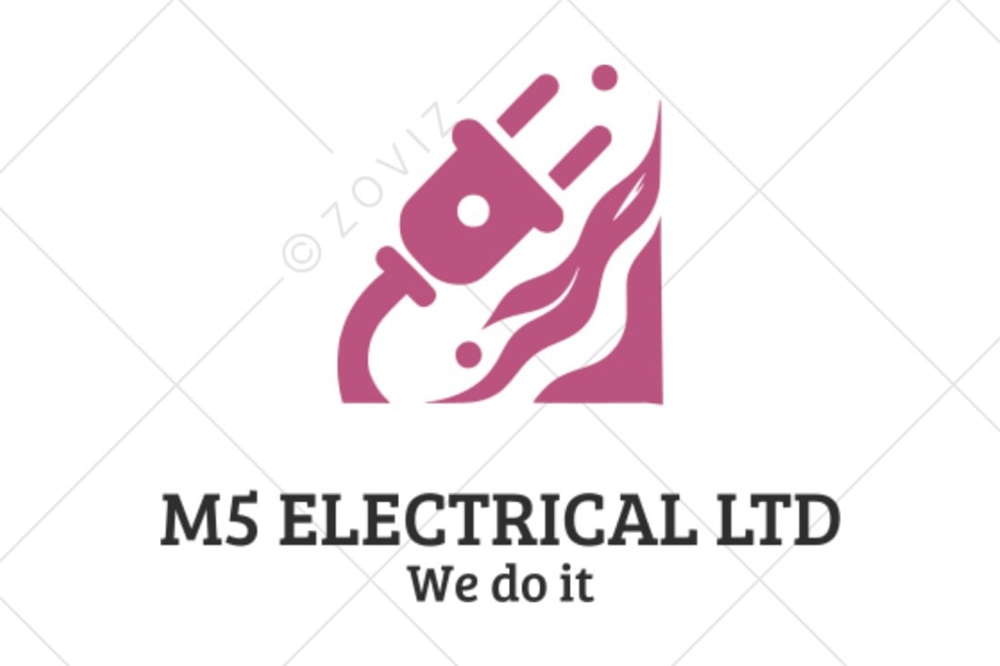 Main header - "M5 Electrical Ltd"