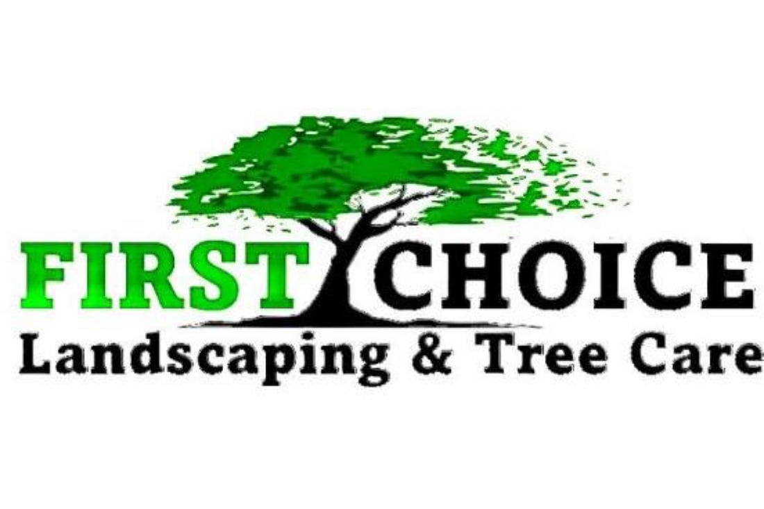 Main header - "First Choice Landscapes & Tree Care"