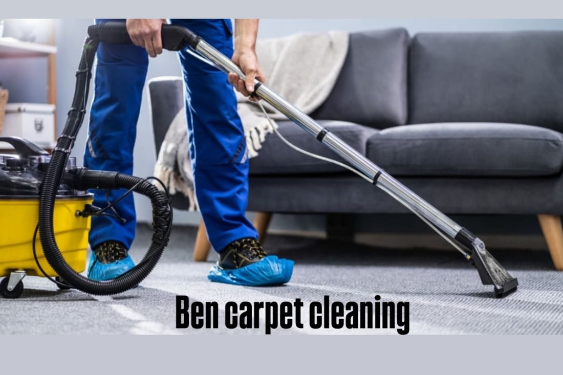 Main header - "ben carpet cleaning"