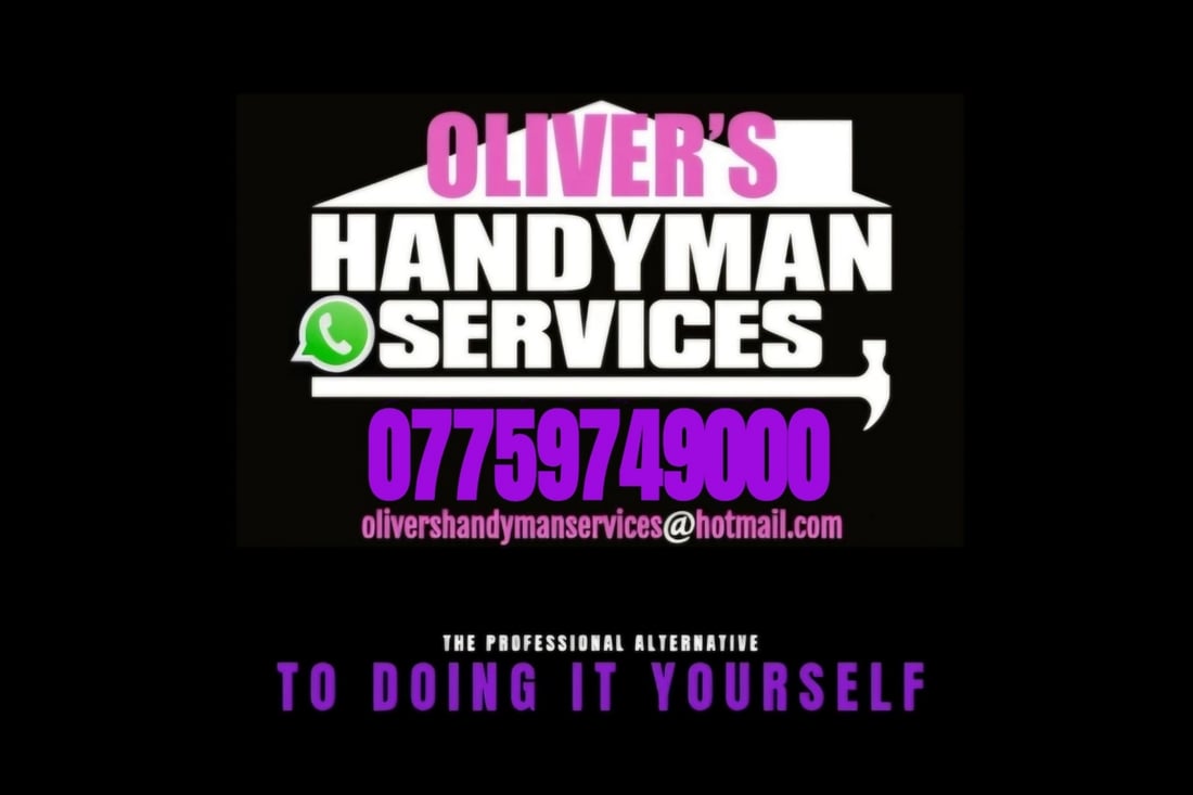 Main header - "Olivers Handyman Services"