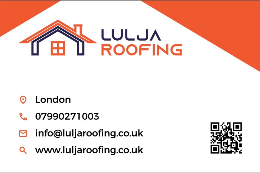 Main header - "LULJA ROOFING LTD"