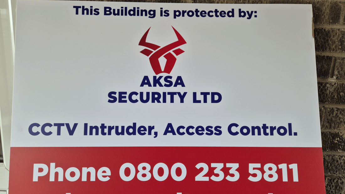 Main header - "Aksa Security"