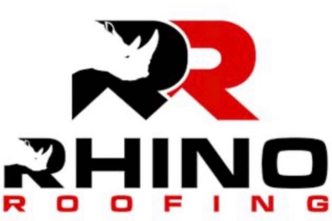 Main header - "Rhino Roofing & Building"