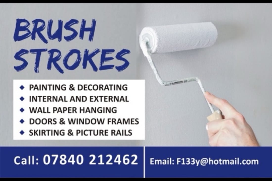 Main header - "Brush Strokes"