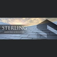 Main header - "Sterling Roofing & Building"