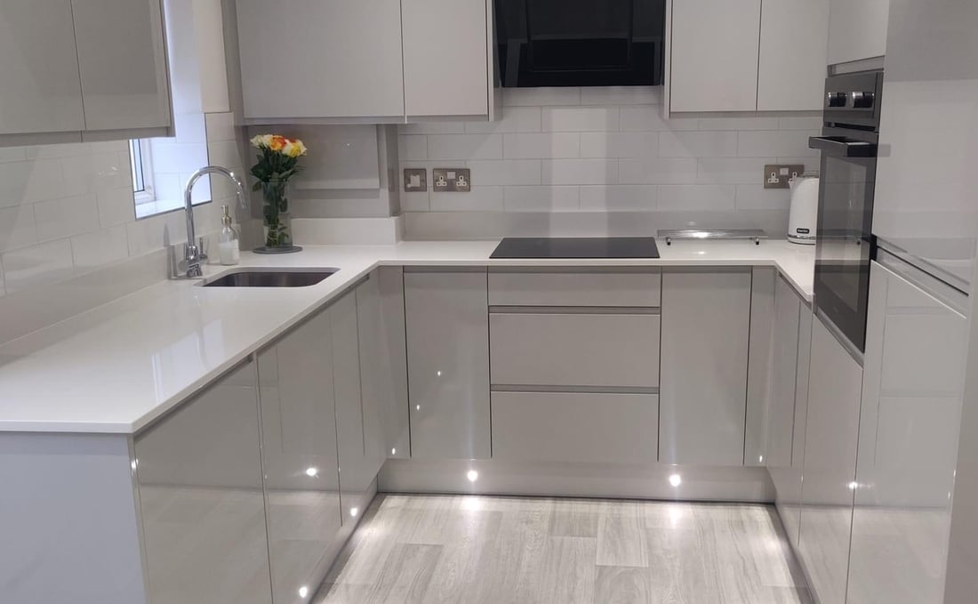 Main header - "MJM Kitchens & Joinery"