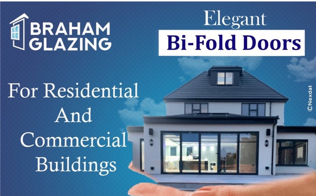 Main header - "BRAHAM GLAZING LTD"