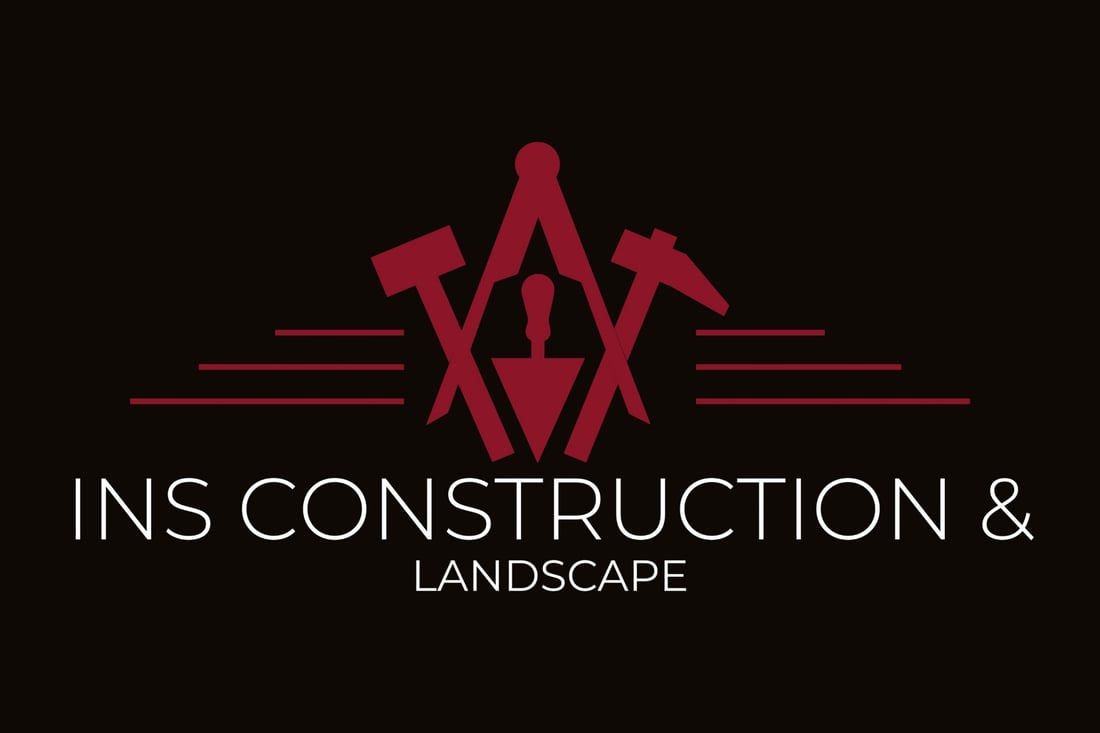 Main header - "INS Construction & Landscapes"