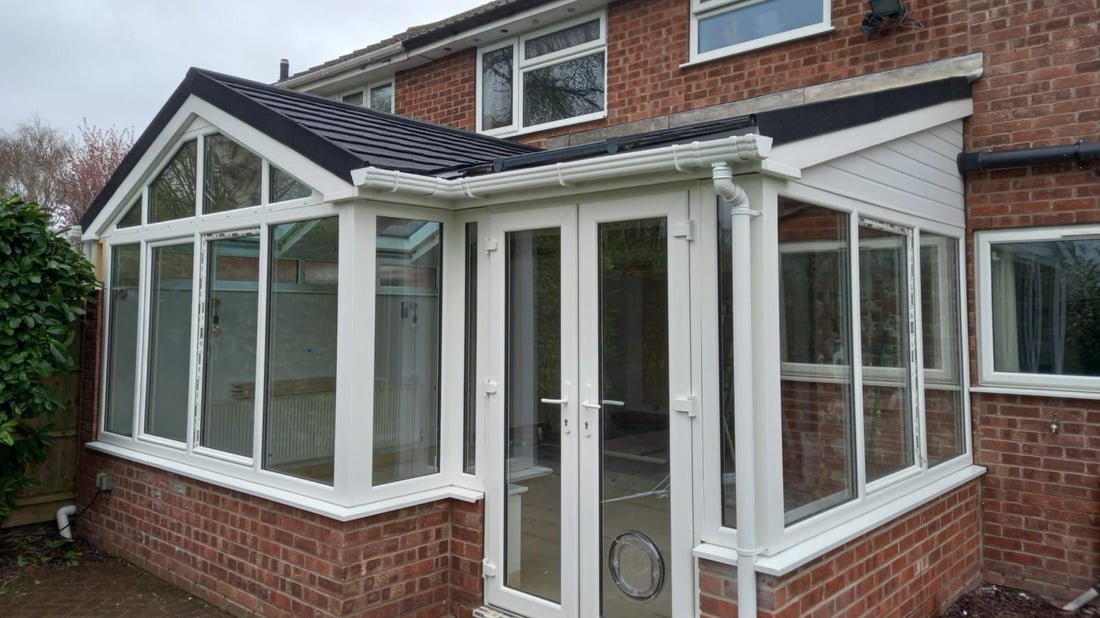 Main header - "Clear Choice Windows Doors & Conservatories (Midlands)"