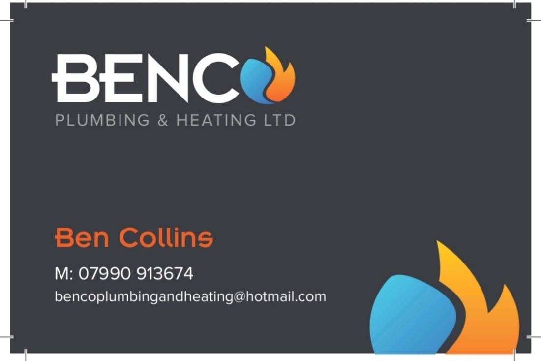 Main header - "BENCO PLUMBING & HEATING LIMITED"